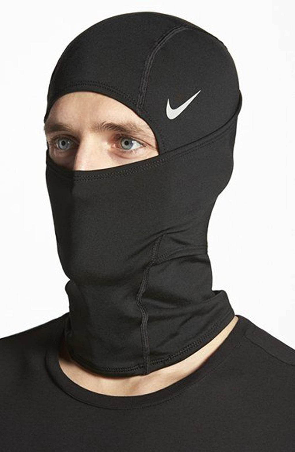 Nike Pro Hyperwarm Hydropull Hood,OSFM(Anthracite/White)