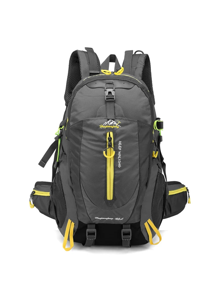 40L Water Resistant Travel Backpack Camp Hike Laptop Daypack Trekking Climb Back Bags For Men Women