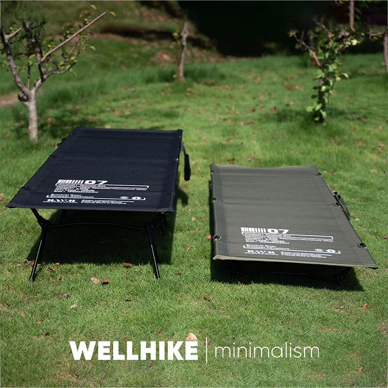 WELLHIKE Camping Marching Bed Outdoor Folding Ultralight Bed Waterproof Portable Lightweight Office Nap Bed With Storage Bag