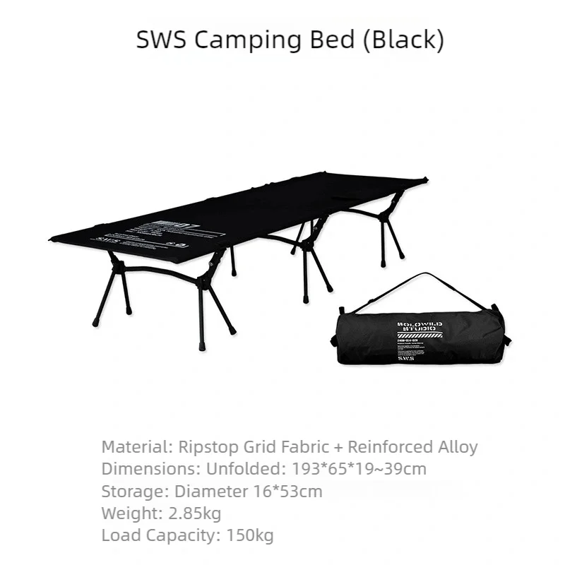 WELLHIKE Camping Marching Bed Outdoor Folding Ultralight Bed Waterproof Portable Lightweight Office Nap Bed With Storage Bag