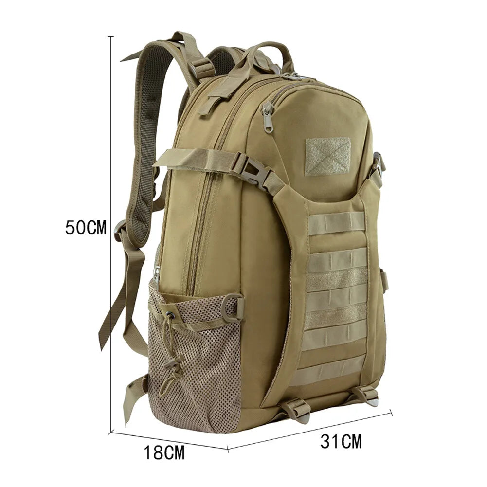 Tactical Camping Hiking Backpack Sling Shoulder Bag Outdoor Military Rucksacks Waterproof Assault Pack Travel Bags