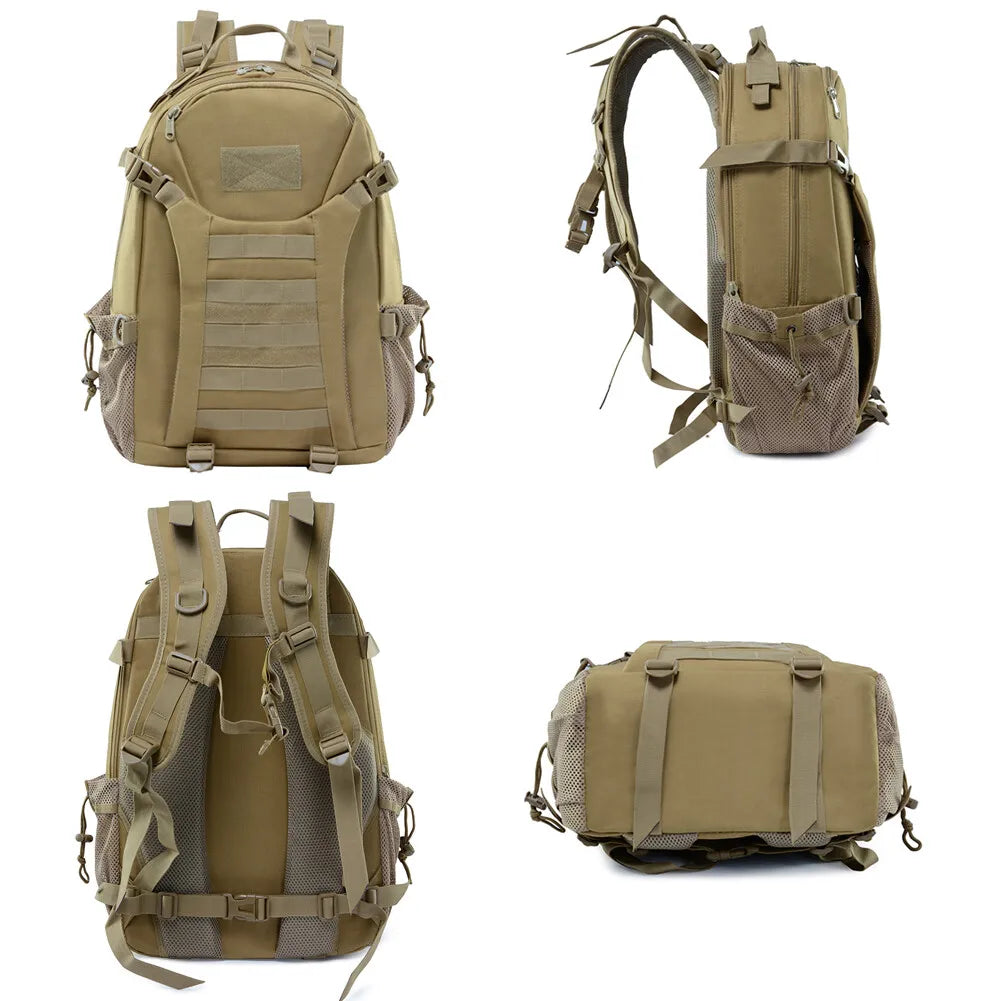 Tactical Camping Hiking Backpack Sling Shoulder Bag Outdoor Military Rucksacks Waterproof Assault Pack Travel Bags