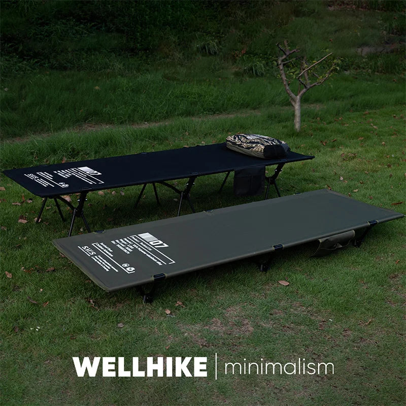 WELLHIKE Camping Marching Bed Outdoor Folding Ultralight Bed Waterproof Portable Lightweight Office Nap Bed With Storage Bag