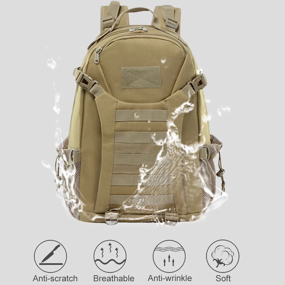 Tactical Camping Hiking Backpack Sling Shoulder Bag Outdoor Military Rucksacks Waterproof Assault Pack Travel Bags
